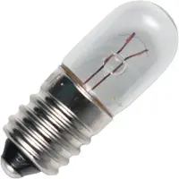 Schiefer E10 Gloeilamp | 1.58W 6.3V 250mA 2500K | 10x28mm | 10 stuks