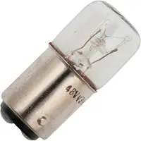 Schiefer BA15d Gloeilamp | 4W 85V 47mA 2500K | 16x35mm | 10 stuks