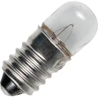 Schiefer E10 Gloeilamp | 0.53W 1.5V 353mA 2500K | 9x23mm | 10 stuks