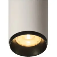 SLV Opbouwspot Numinos M Dali cilinder wit/zwart 3000K - 24gr