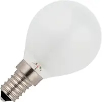 Schiefer E14 Kogel Gloeilamp | 40W 2700K 470lm 24V Mat | Dimbaar