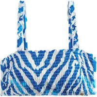 Next Bikinitop azuur / royal blue/koningsblauw / offwhite