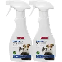 Beaphar 2x DIMETHIcare Spray Hond & Kat 250 ml