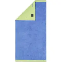 Cawö Handdoek Lifestyle Splash Reversible Capri/Pistachio (Set van 3)