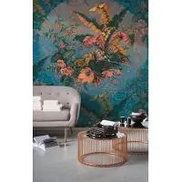 Overig Fotobehang Blue Orient - Meerkleurig - 2,70m X 200cm