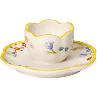 Villeroy & Boch De lente ontwaakt, Eierdopje, Wit