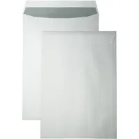 DULA EB4 Enveloppen - Akte envelop - 262 x 371 mm - 50 stuks - Zelfklevend met plakstrip - 120 gram -