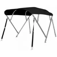 Sunmaster Biminitop | RVS 4-boogs | Breedte 200 <> 213 cm - Hoogte 117 cm