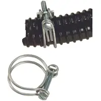 Ubbink Slangklem Verzinkt Ø50-55mm 2stk