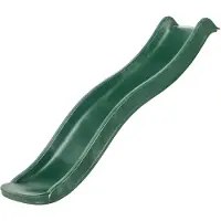 Axi Sky175 Glijbaan met wateraansluiting in Groen - 175 cm | Aanbouwglijbaan van Kunststof voor Platformhoogte 90 cm | Aanbouw element voor speelhuisje / speeltoestel