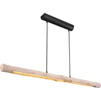 Globo Lighting hanglamp, metaal, mat zwart, LED