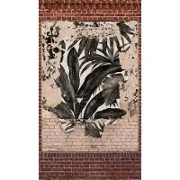 Living Walls The Wall II - Bruin - Stenen Muur - 392451