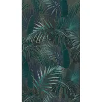 Living Walls Metropolitan Stories. Travel Stories - Petrol - Planten Behang - 391803