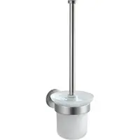 Wenko Bosio toiletborstelhouder RVS mat
