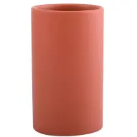 Spirella Tandenborstelhouder – Mat Terracotta Borstelhouder voor de Badkamer – Badkamer Accessoires – 7 x 11,5 cm
