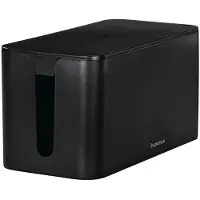 Hama opbergbox stekkerdoos mini zwart