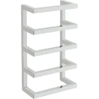Wenko handdoekrek Fondiro glanzend - RVS - 4 handdoeken - 24 x 42 x 12 cm