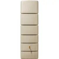 4Rain Regenton Slim Beige 330 liter