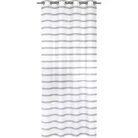 Elbersdrucke Gordijn met oogjes Ida 255x140 cm grijs semi-transparant