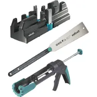 Wolfcraft - Gereedschapsset voor het aanbrengen van wandplinten - 6977000