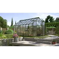 Pergart Tuinkas Jupiter 11500 - Polycarbonaat 4mm - Smaragd - 257x445x248cm