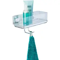 Wenko Doucherekje Vacuum-Loc Quadro
