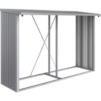Biohort Tuinkast Woodstock 300 Zilvergrijs Metallic