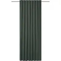 Elbersdrucke Gordijn met verborgen lussen Midnight 255x140 cm groen