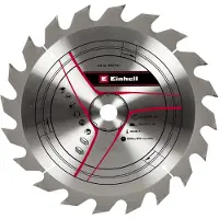 Einhell Cirkelzaagblad Universeel Hm20 - 200mm - 20t - Hardmetaal