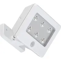 Briloner - KOLLIG - LED Wandlamp op batterijen - met sensor - buitenverlichting met bewegingssensor - 12 cm - IP54 - 6.500K - wit