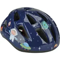 Fischer Fahrrad FISCHER FIETS Kinder Space XS/S Kinderhelm Zwart Confectiemaat: XS/S
