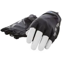 Mirage Elasthan handschoen, maat S, zwart, korte vingers, verpakt in een doos