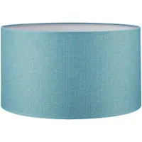 Home Sweet Home CANVAS 40 DRUM LAMPENKAP PETROL BLUE