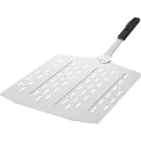 Cozze Pizzaschep Met Gaatjes Aluminium Zilver 75 cm