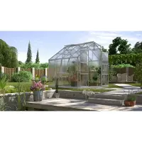 Pergart Tuinkas Jupiter 6700 - Polycarbonaat 6mm - Aluminium - 257x258x248cm