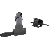 Sks minipomp telescopisch av/sv/dv 225mm 6bar zwart