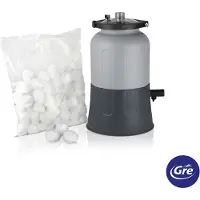 Gre Aqualoon 3.8m³/h Pools Up To 15m³ Filter 40w Transparant