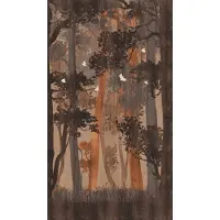 Living Walls The Wall II - Blauw - Bomen - 392371