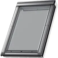 Velux Buiten Zonnescherm Mhluk00 5060 Manueel Zwart