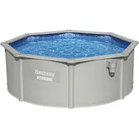 Bestway Opzetzwembad Hydrium Set Rond Met Zandfilterpomp Ø360x120cm
