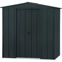 Duramax VCM Metall tuinhuis 201x113, tuinhuis/schuur voor gereedschap, met schuifdeur, hoogte 199 cm, breedte 201 cm, diepte 113 cm, metaal