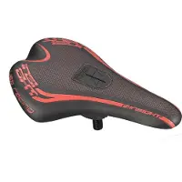 Insight Pivotal Mini Padded Saddle Zwart / Rood