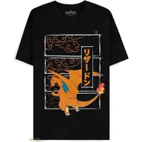 Difuzed Pokemon Charizard T-shirt