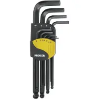Proxxon Angle wrench set hx 9-piece