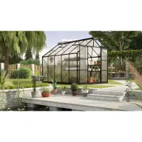 Vitavia Tuinkas Uranus 8300 - Polycarbonaat 4mm - Zwart - 257x321x248cm