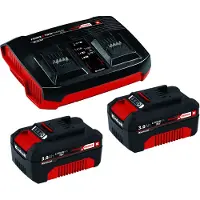 Einhell 4512083 PXC Starter Kit 2x 3,0Ah & Twincharger Kit