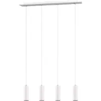 TRIO MARLEY - Hanglamp - Wit - excl. 4x GU10 3W - Aanpasbaar in de hoogte