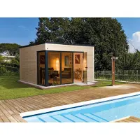 Weka Tuinhuis 412 Gr1 300x380cm