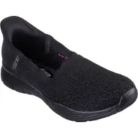 SKECHERS Slip-ins: Seager - Believe It 158980-BBK, sneaker, dames, zwart