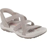 SKECHERS Sandaal 'Slip-Ins: Reggae Slim' taupe